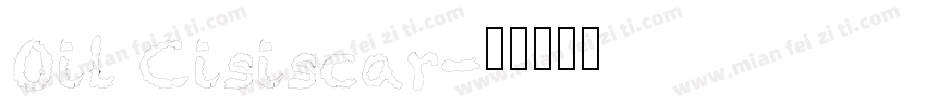 Oil Cisiscar字体转换